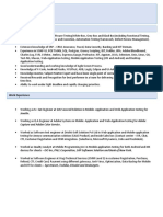 Industrial Highlights 5 Years of IT Experience in Software Testing (White Box, Grey Box and Black Box) Including Functional Testing