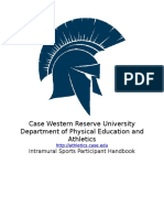 Case Western Reserve University Department of Physical Education and Athletics