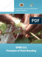 Principles of Plant Breeding PDF