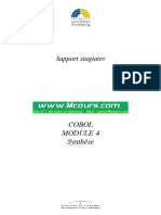 COBOL MODULE 4 Synthese PDF