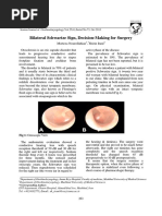 10 Bilateral Schwartze Sign, Decision-Making For Surgery. Iranian Journal of Otorhinolaryngology