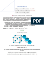 Cristallochimie Exo 8 TD 2