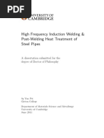 High Frequency Induction Welding & Post-Welding Heat Treatment of Steel Pipes