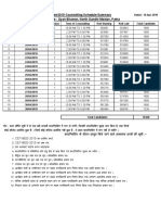 Bihar Cet Bed-2019 Counselling Schedule Summary Counselling Venue: Gyan Bhawan, North Gandhi Maidan, Patna