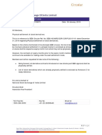 Physical Settlement of Stock Derivatives