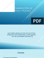 Contaminación de Costas y Playas