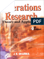 Operations Research JK Sharma PDF