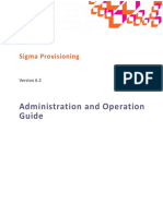 Sigma Provisioning 6.2 Administration and Operation Guide PDF