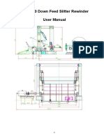 2500-600 Down Feed Slitter Rewinder User Manual