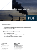 Air Quality Index Analysis: A Presentation by Shanmukh Kotharu Kumar Aniket Harsh Agrawal