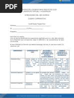 Cuadro Comparativo de Leydi de Proyecto de Vida