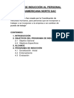 Manual de Inducción de Personal