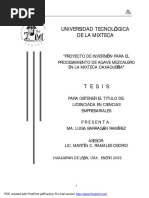 Proyecto de Inversión PDF