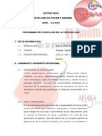 Calendarizacion Cetpro Peru 2018ii 1 PDF