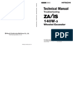 Hitachi Wheel Type Excavator Troubleshooting Manual PDF