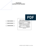 Transformer Load Short Circuit Calculator: Simple Calculations Simple Calculations Will Furnish Base