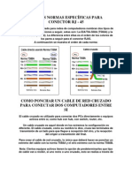 Las Dos Normas Especificas para Conector RJ-45