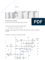 6.0 Design of Multiple Pinches: 6.1 HEN Diagram