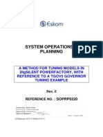 A Method For Tuning Models-DIgSILENT PDF