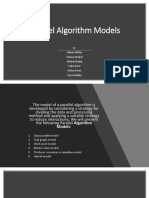 Parallel Algorithm Models