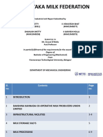 Karnataka Milk Federation: Industrial Visit Report Submitted by