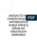 Proyecto de Computacion para Educacion Primaria PDF