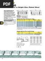 Cable Chains in Bright Zinc Plated Steel: Inner Height (D) 32 MM