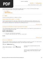 CAA V5 C++ Coding Rules