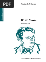 (Macmillan Literary Lives) Alasdair D. F. Macrae (Auth.) - W. B. Yeats - A Literary Life-Palgrave Macmillan UK (1995) PDF