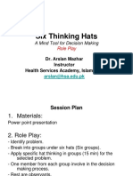 Six Thinking Hats: A Mind Tool For Decision Making