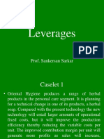 Leverages: Prof. Sankersan Sarkar