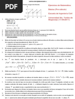 21 Ejercicios Resueltos Matematica Basica Funciones Reales de Variable Real PDF