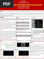 Design of Low Power 32 Bit Multicycle MIPS Processor Using HDL