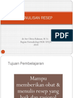 Materi Penulisan Resep