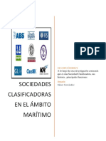 Sociedades Clasificadoras