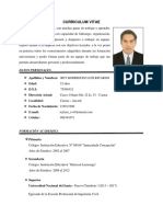 Curriculum Vitae Rey