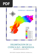 Informe de La Cuenca Ilo-Moquegua