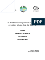 Estudio Del Mercado de Pescado en Bolivia PDF