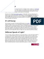 Types of Light