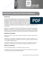 UNIDAD - 1 - Organización y Legislación Del Servicio Farmaceutico PDF