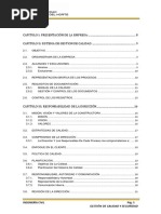 Manual de Calidad de La Constructora Arqui Ideas S.A.C.