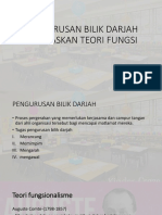 Pengurusan Bilik Darjah Berasaskan Teori Fungsi