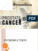 Case Presentation of Prostate CA and BPH