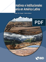 Marcos Normativos e Institucionales de La Minería en América Latina PDF