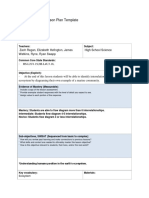 Direct Instruction Lesson Plan Template