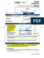 TRABAJO ACADEMICO INGLES I Uap