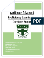 Caribbean Studies IA