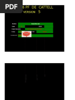 16 PF 5 Excel Plantilla