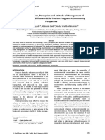 Knowledge, Action, Perception and Attitude of Management of Talangagung Landfill Toward Edu-Tourism Program: A Community Perspective