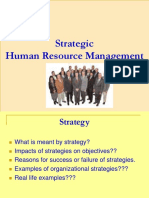 Strategic Human Resource Management